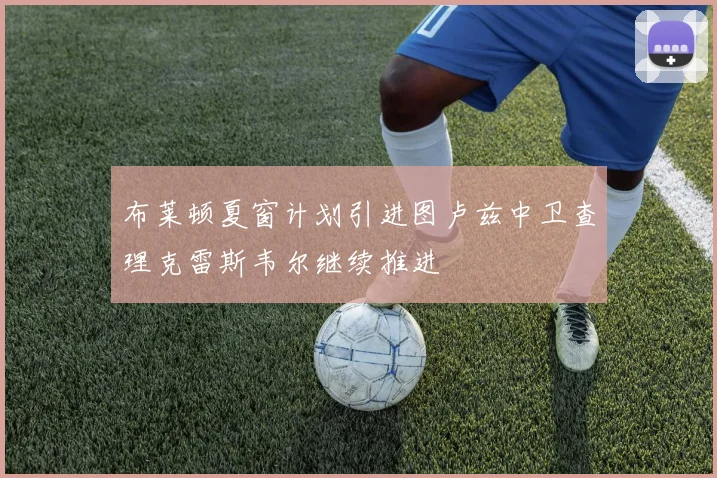 布莱顿夏窗计划引进图卢兹中卫查理克雷斯韦尔继续推进
